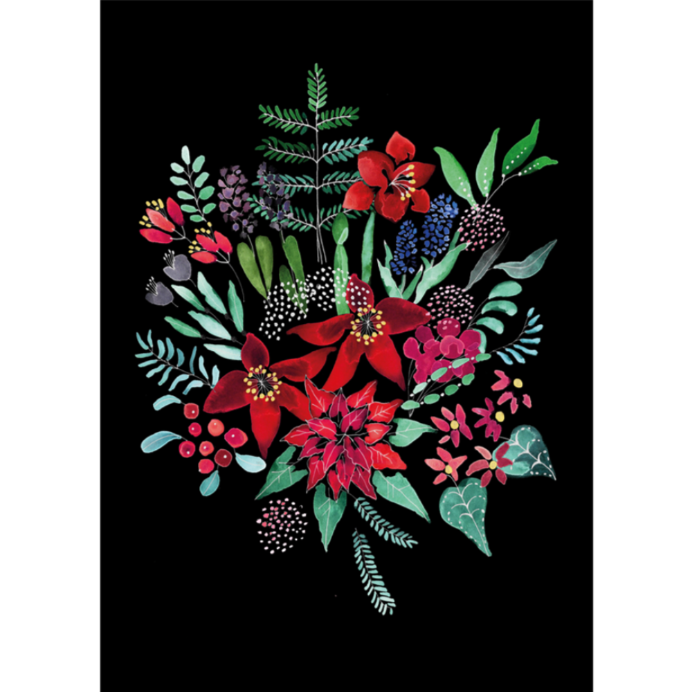 Joukukukat -joulukortti - Karoliina Erkinjuntti