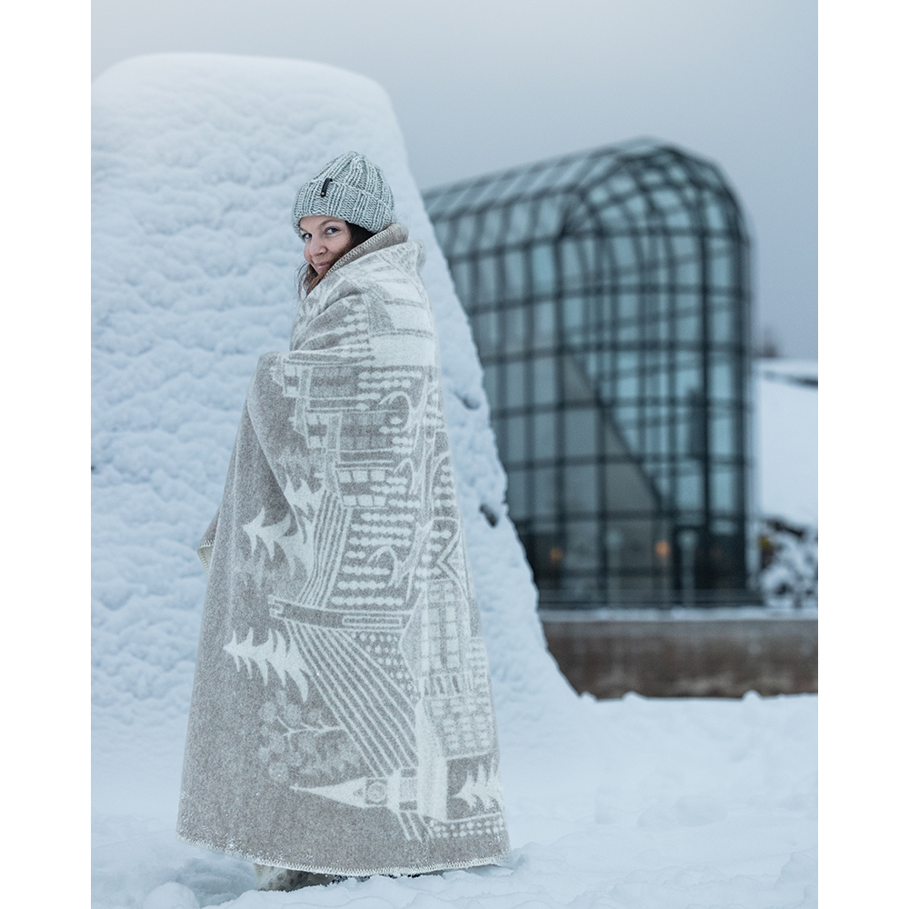 Rovaniemi -villahuopa beige - Karoliina Erkinjuntti
