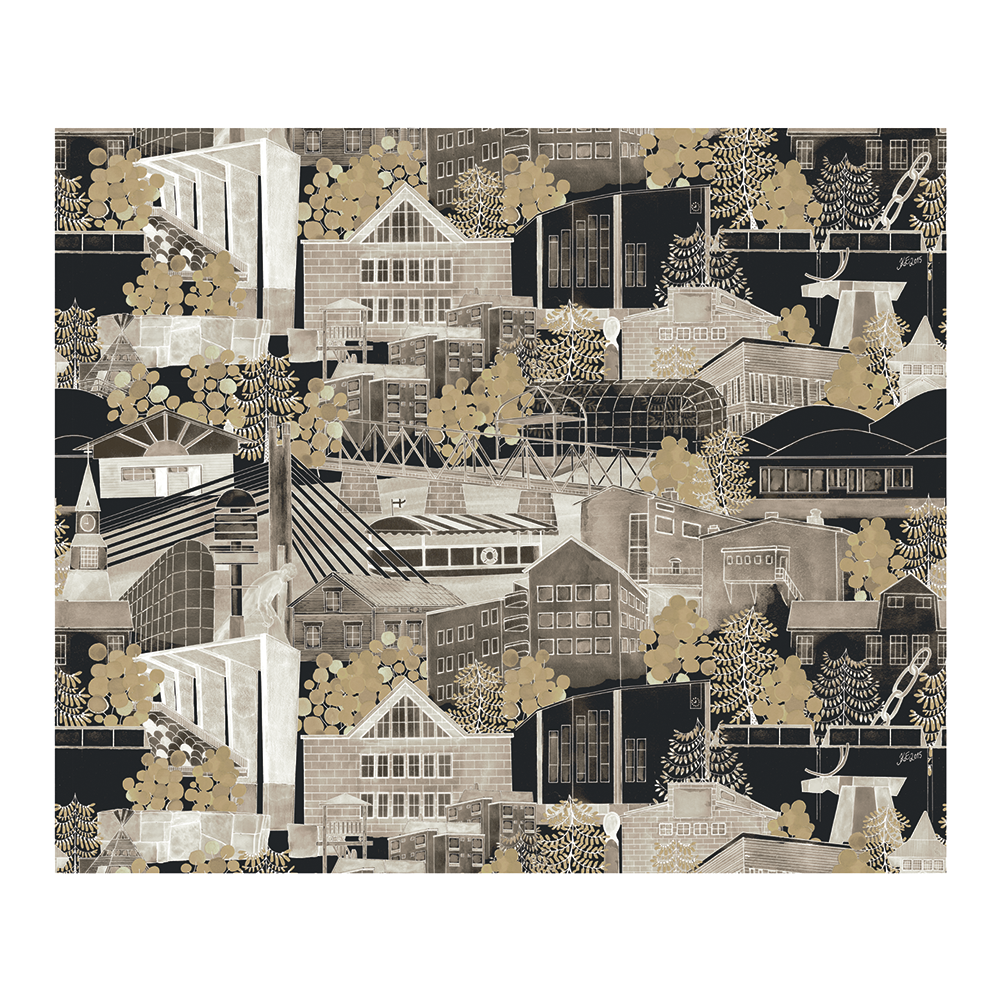 Sieniliina Rovaniemi beige - Karoliina Erkinjuntti