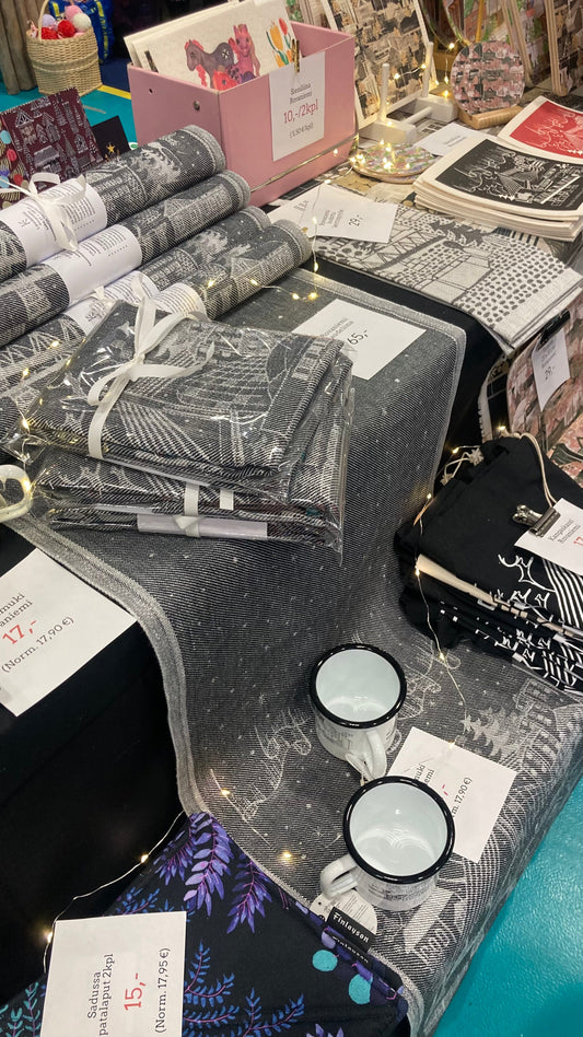 Karoliina Erkinjuntti Art & Design mukana kolmissa joulumyyjäisissä ennen joulua!