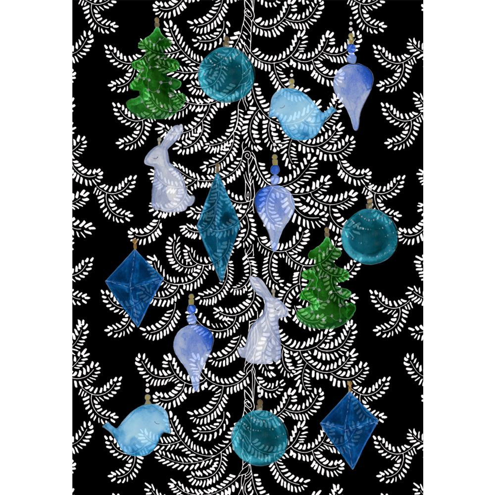 ENNAKKOMYYNTI - Vuoden 2025 joulukortit 6 kpl